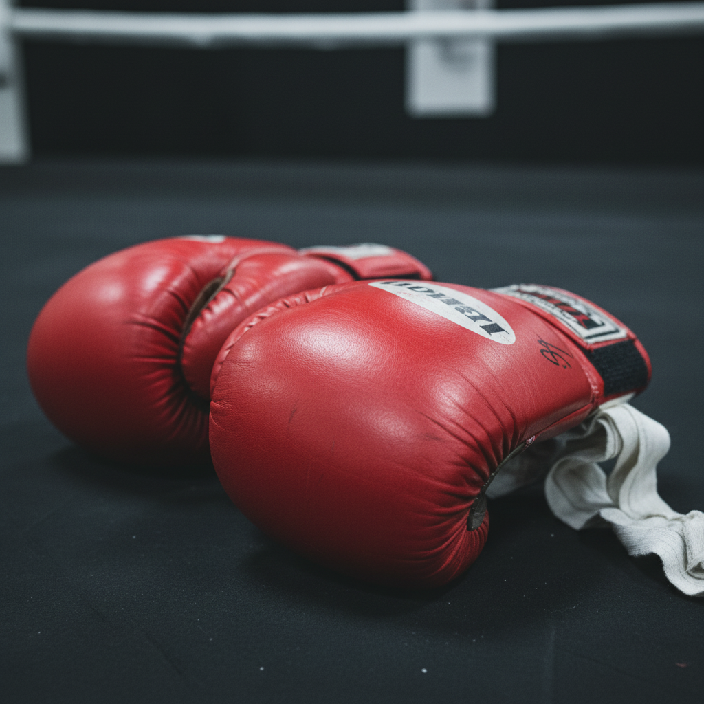 Boxing gloves at Brighter Future Foundation
